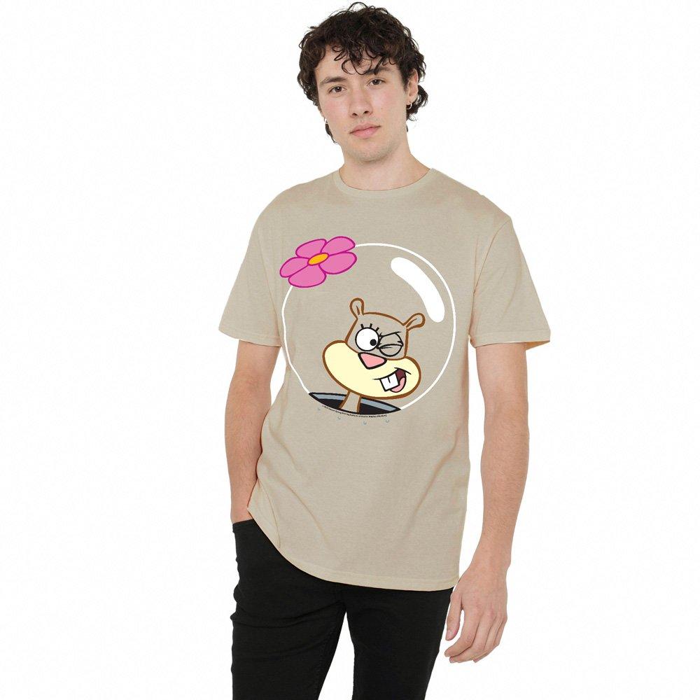 Beige - Spongebob - Spongebob Sandy Wink Face T-Shirt Sand - 1