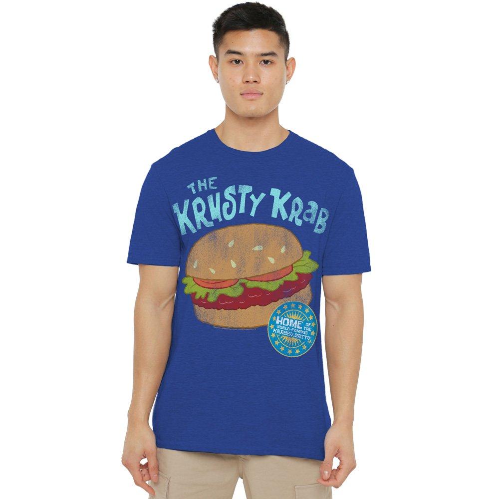 Royal - Spongebob - Spongebob Krusty Krab T-Shirt-Royal Blue - 1
