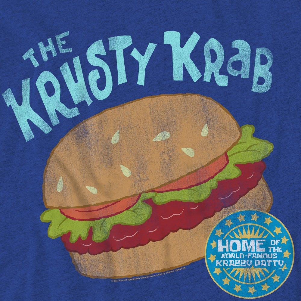 Royal - Spongebob - Spongebob Krusty Krab T-Shirt-Royal Blue - 2