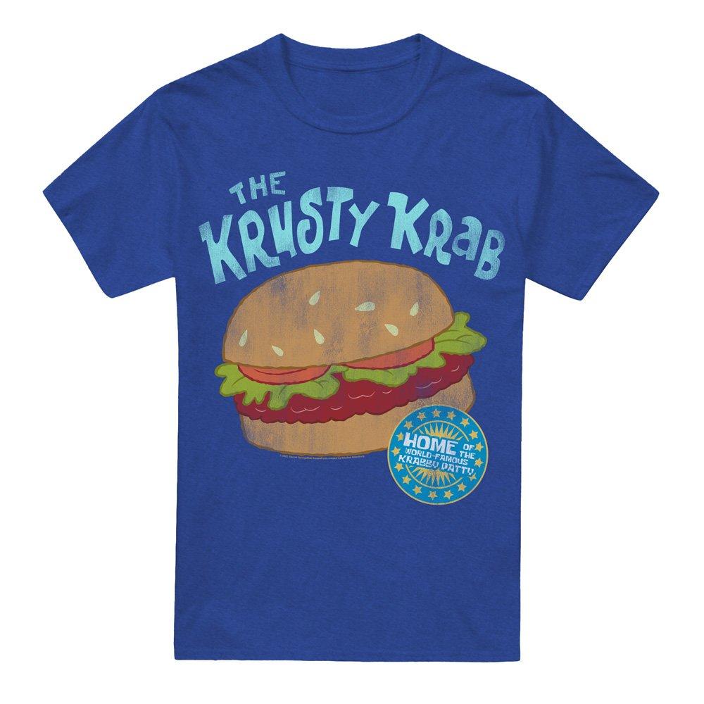 Royal - Spongebob - Spongebob Krusty Krab T-Shirt-Royal Blue - 4