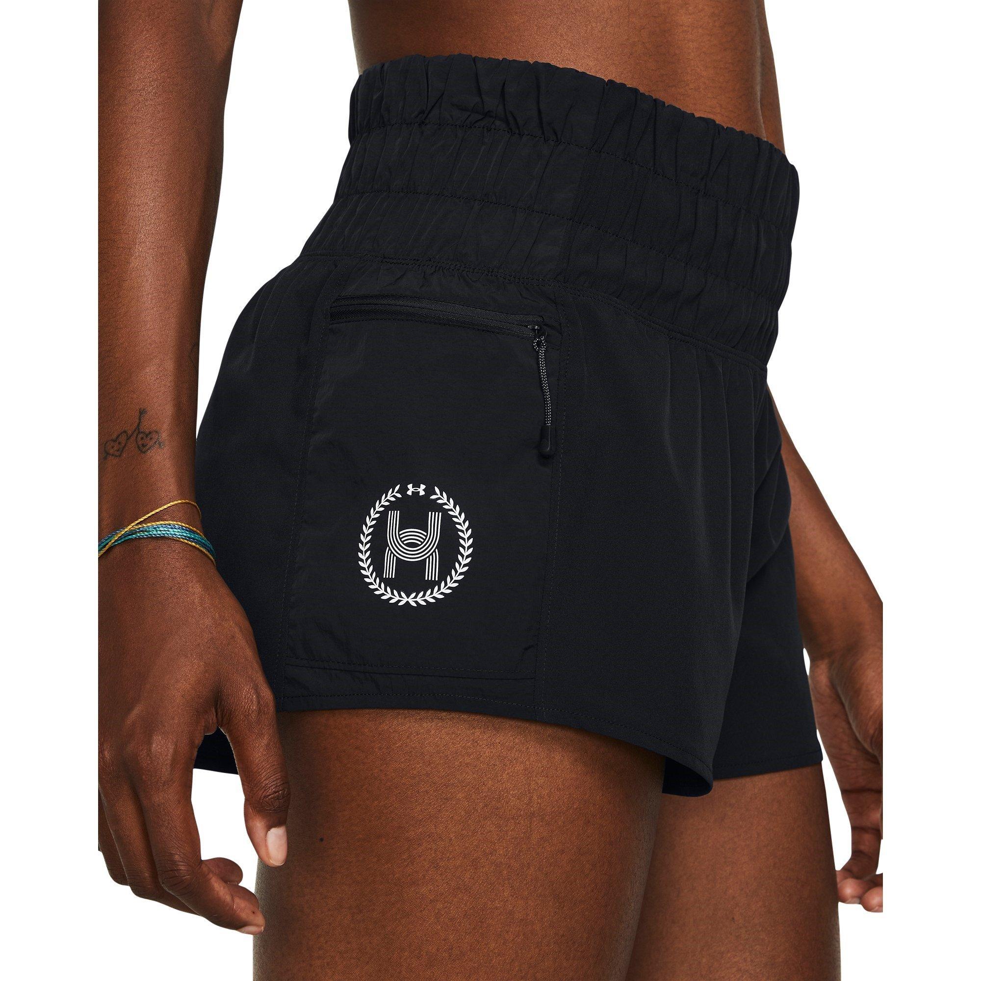 Black/Black/Whi - Under Armour - Performance Gym Shorts - 5