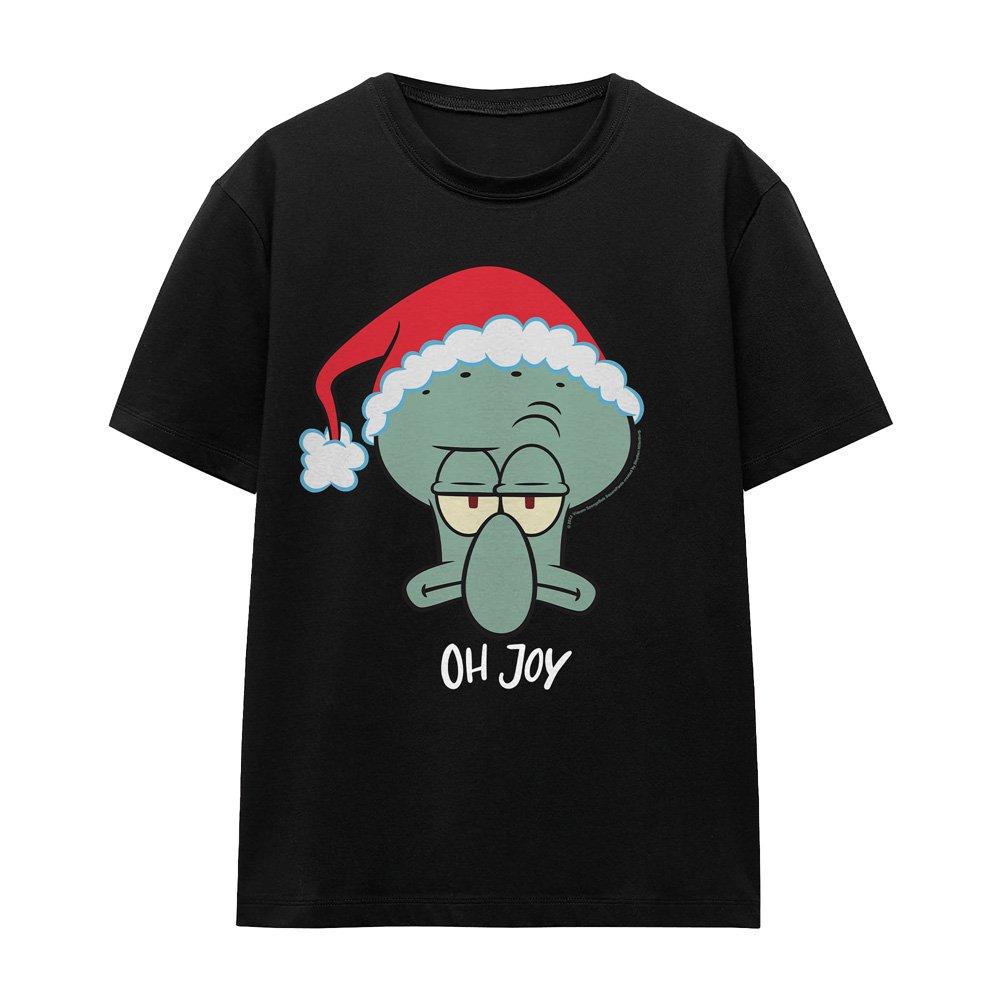 Black - Spongebob - Spongebob Squarepants Squidward Christmas Joy Ladi - 4