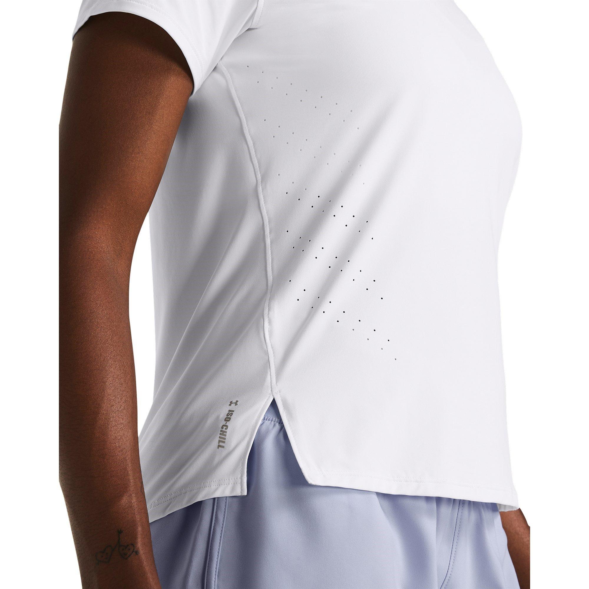 White/Reflectiv - Under Armour - Launch Elite Long-Sleeve Performance Gym Top - 5