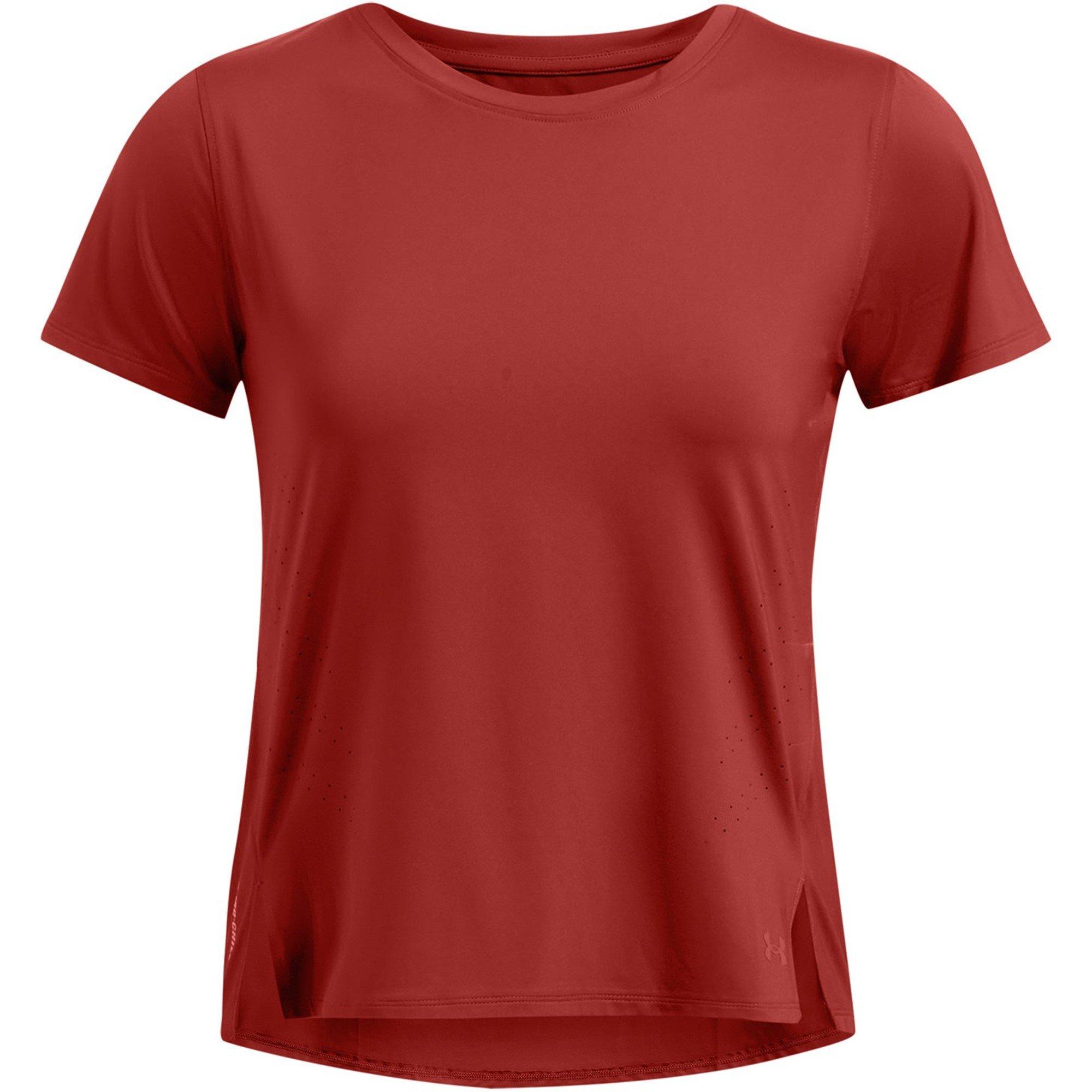 Under Armour Women's Launch Elite Long-Sleeve Performance Gym Top - Orange - 14 (L)