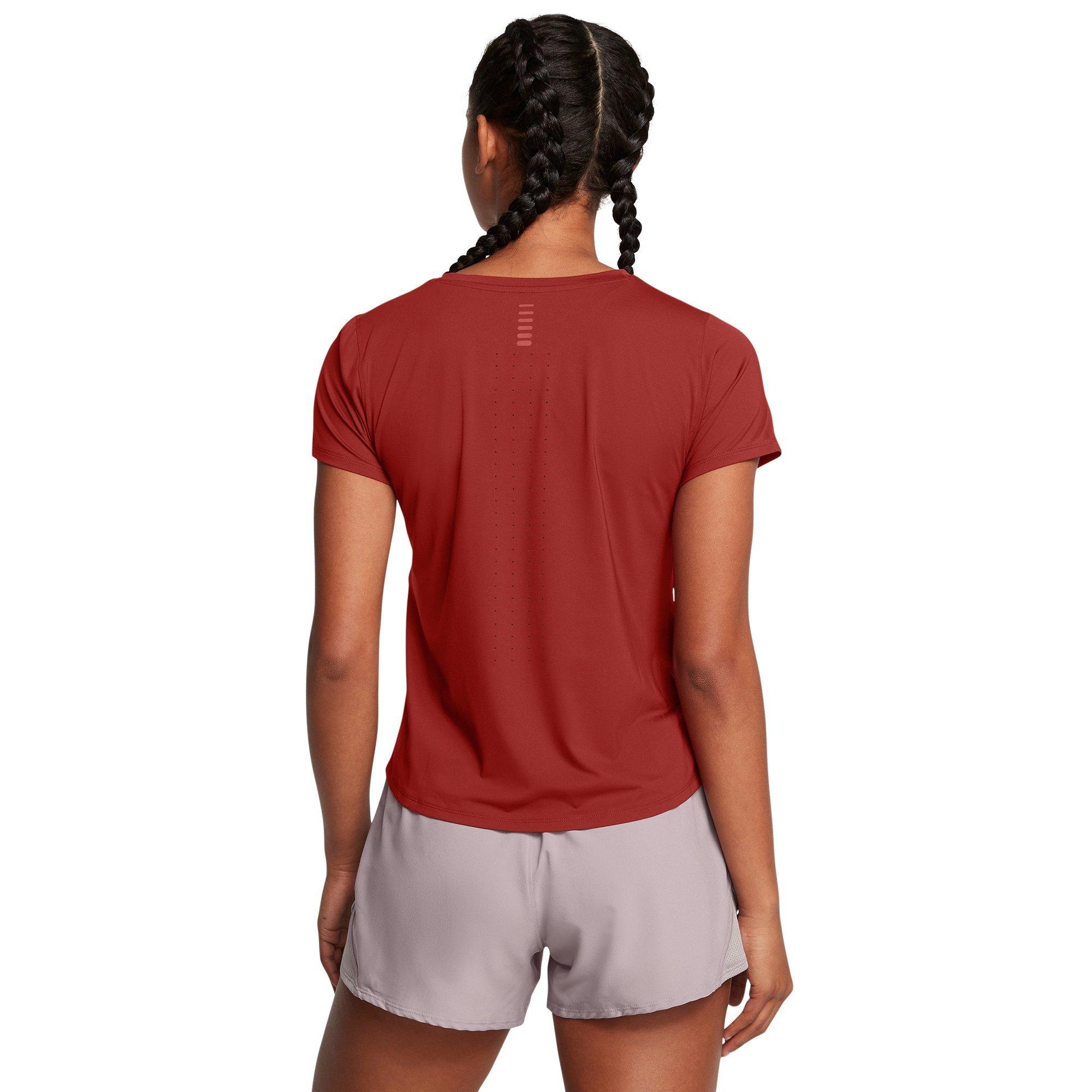 Orange - Under Armour - Women's Launch Elite Long-Sleeve Performance Gym Top - 4