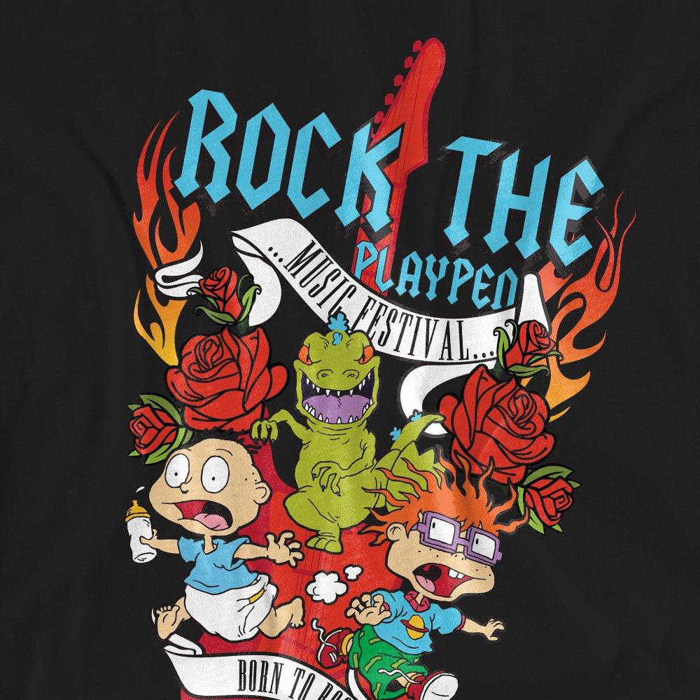 Black - Nickelodeon - Rugrats Rock The Playpen Music Festival T-Shirt B - 2