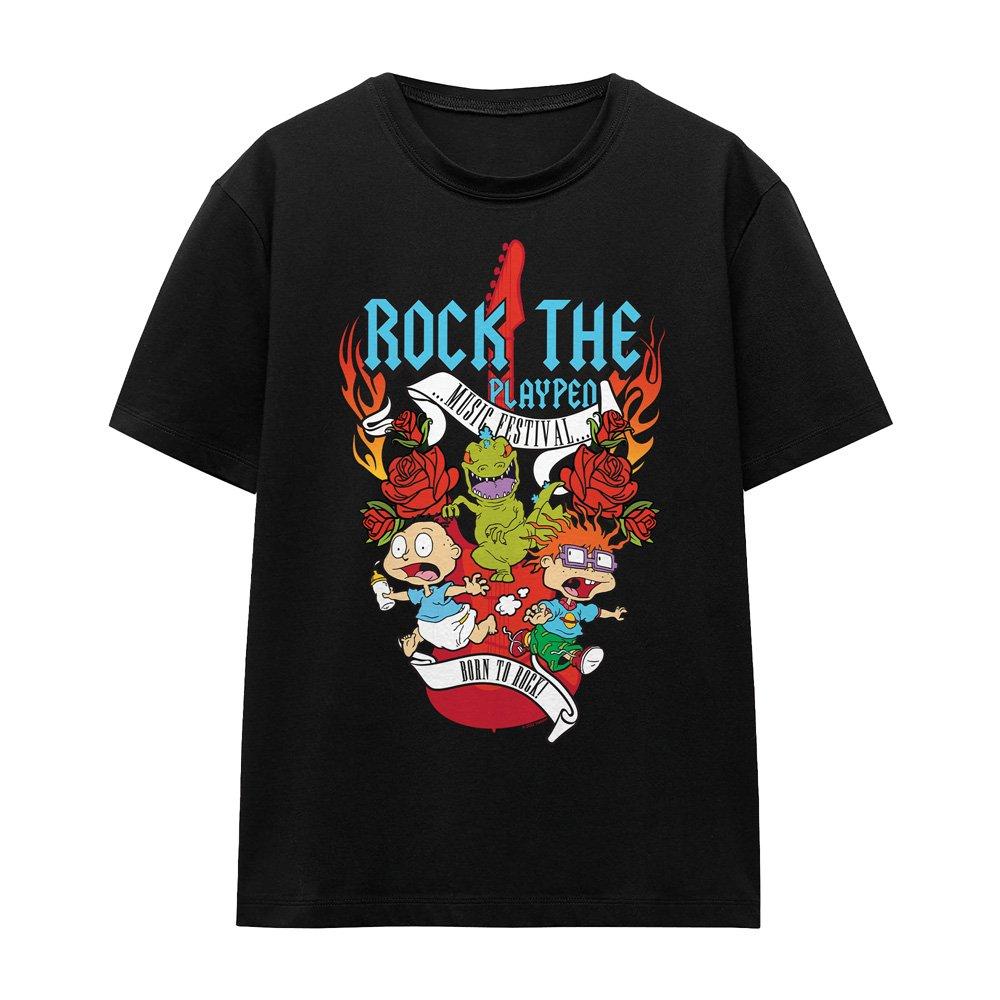 Black - Nickelodeon - Rugrats Rock The Playpen Music Festival T-Shirt B - 4