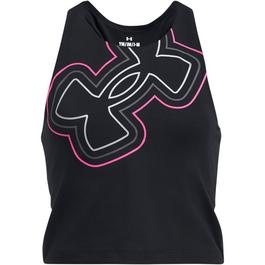 Under Armour Motion Branded Crop Tank