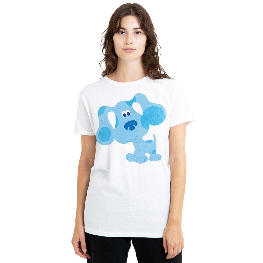 Nickelodeon Blues Clues Blue Hug T-Shirt White