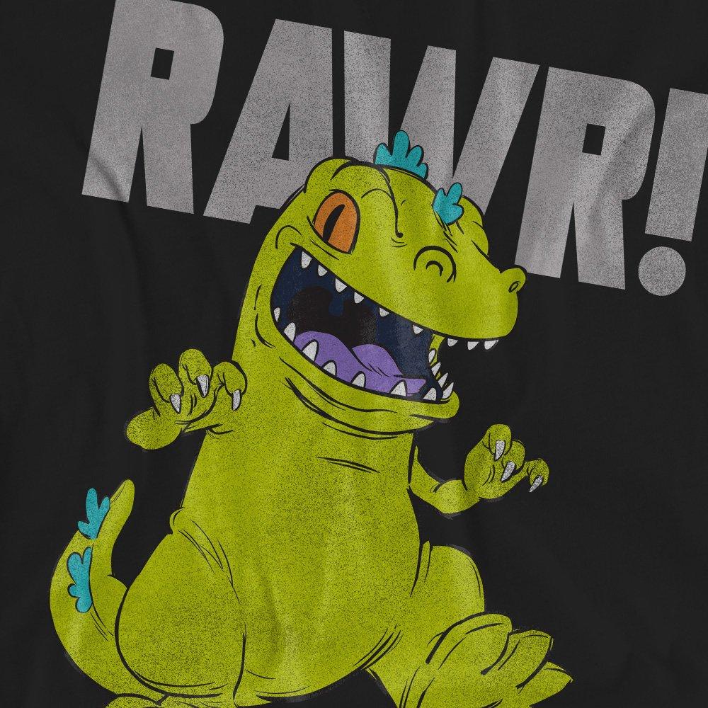 Black - Nickelodeon - Rugrats Reptar T-Shirt Black - 2