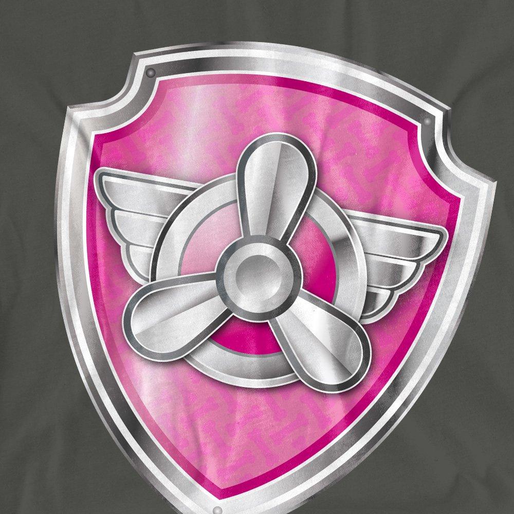 Charcoal - Paw Patrol - Paw Patrol Skye Badge T-Shirt Charcoal - 2
