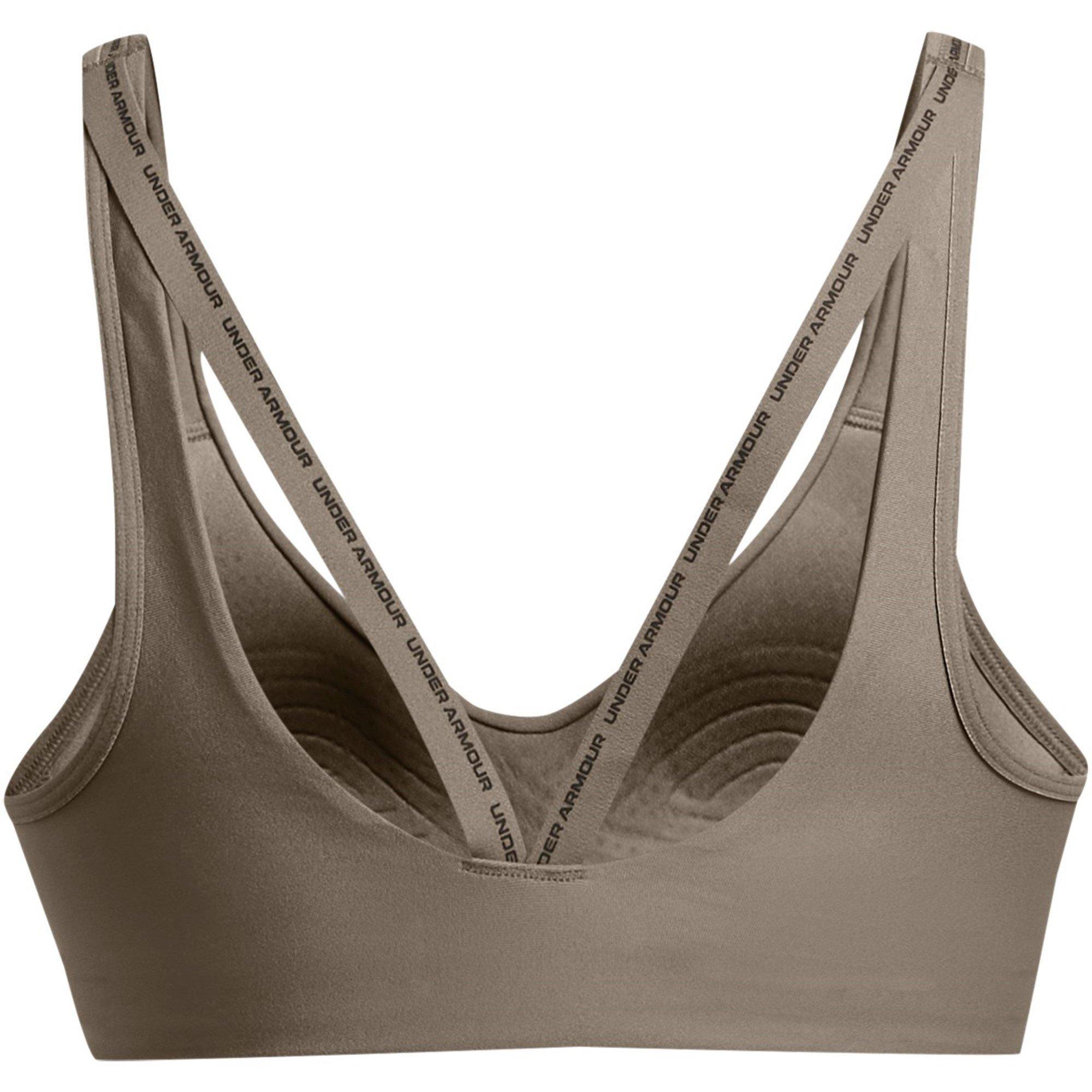 Brown - Under Armour - Infinity.0 Low Strappy Medium Impact Sports Bra - 2