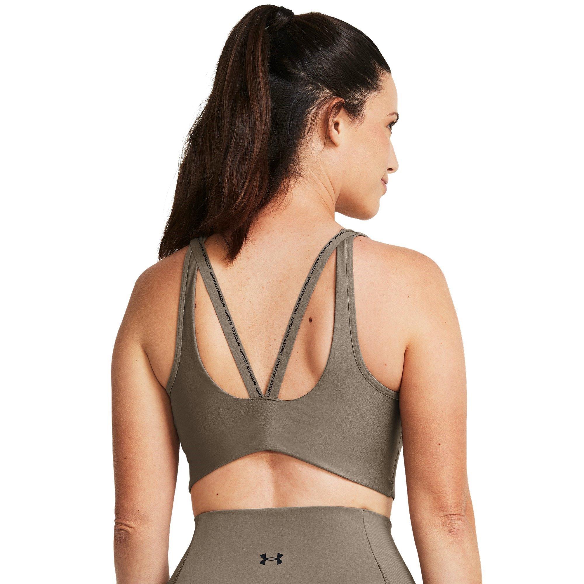 Brown - Under Armour - Infinity.0 Low Strappy Medium Impact Sports Bra - 4