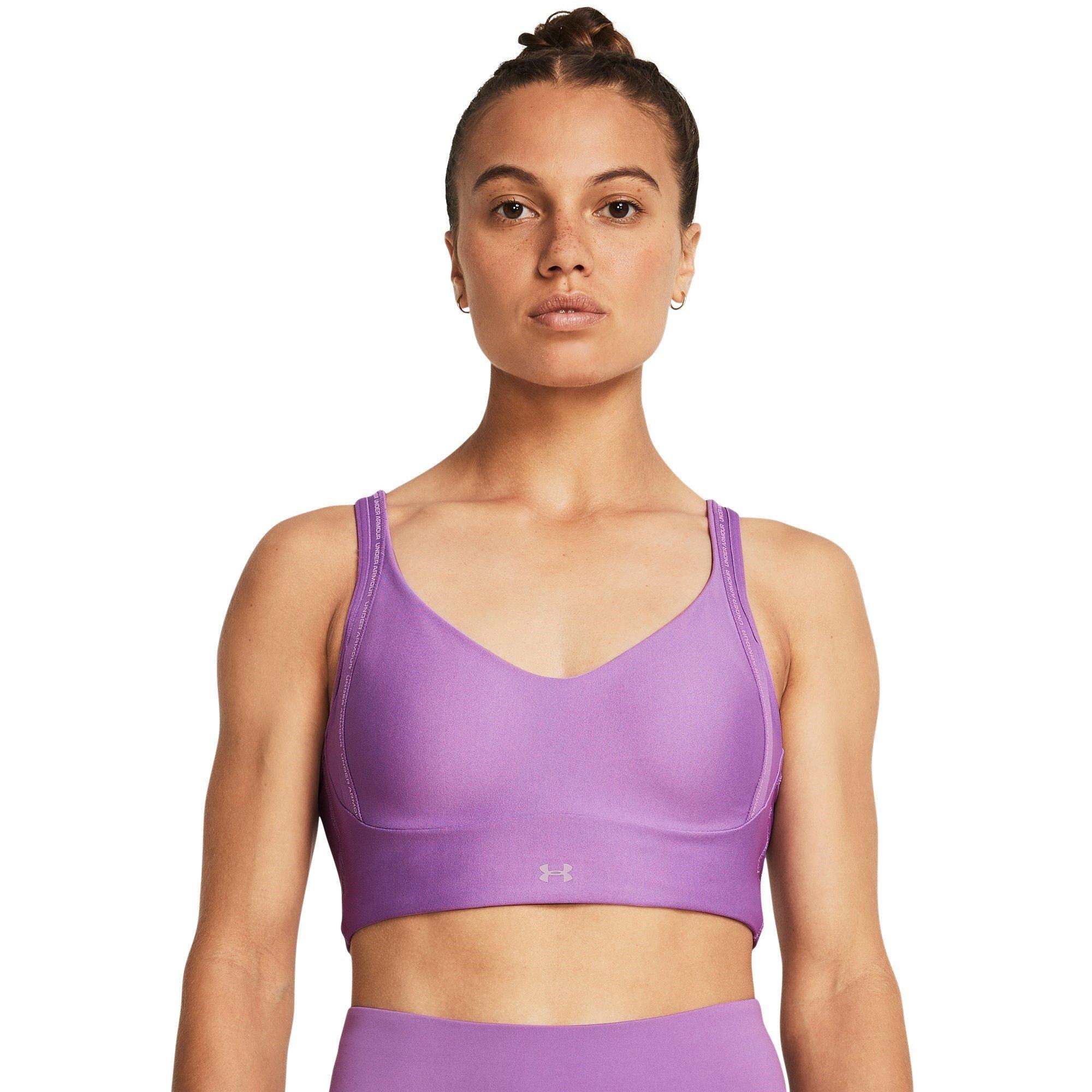 Prov Purp - Under Armour - Infinity.0 Low Strappy Medium Impact Sports Bra - 3