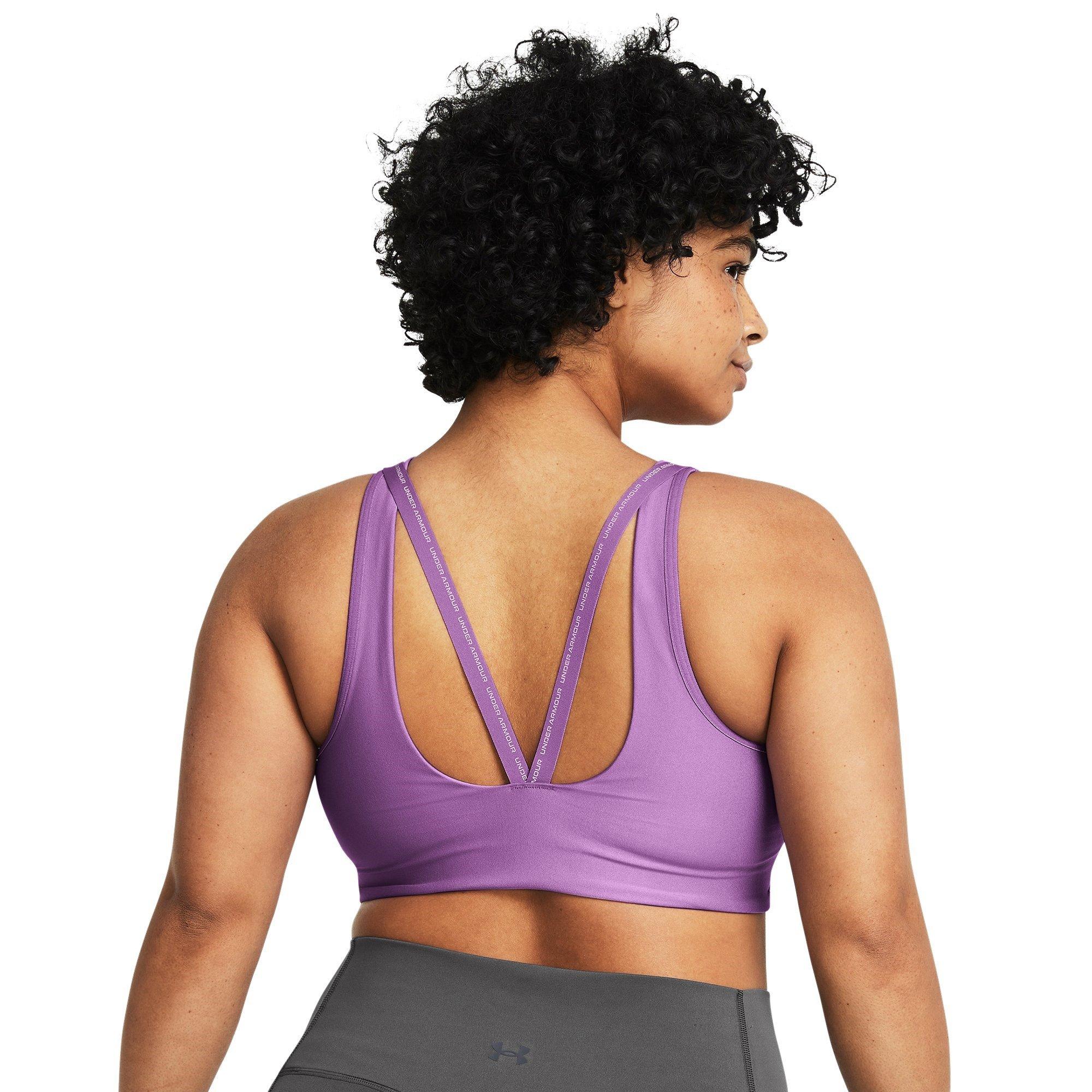 Prov Purp - Under Armour - Infinity.0 Low Strappy Medium Impact Sports Bra - 7
