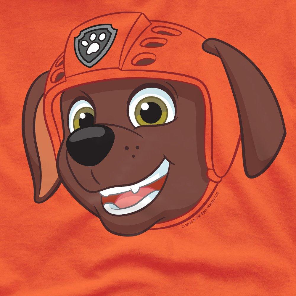Orange - Paw Patrol - Paw Patrol Zuma Grin T-Shirt Orange - 2
