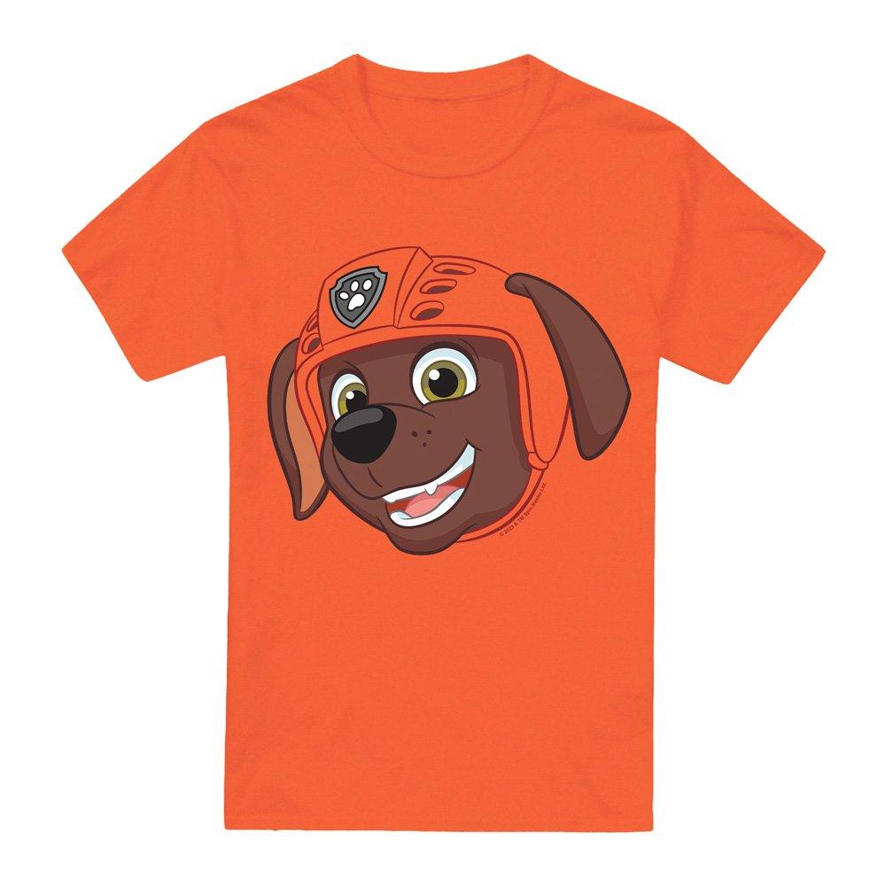 Orange - Paw Patrol - Paw Patrol Zuma Grin T-Shirt Orange - 4