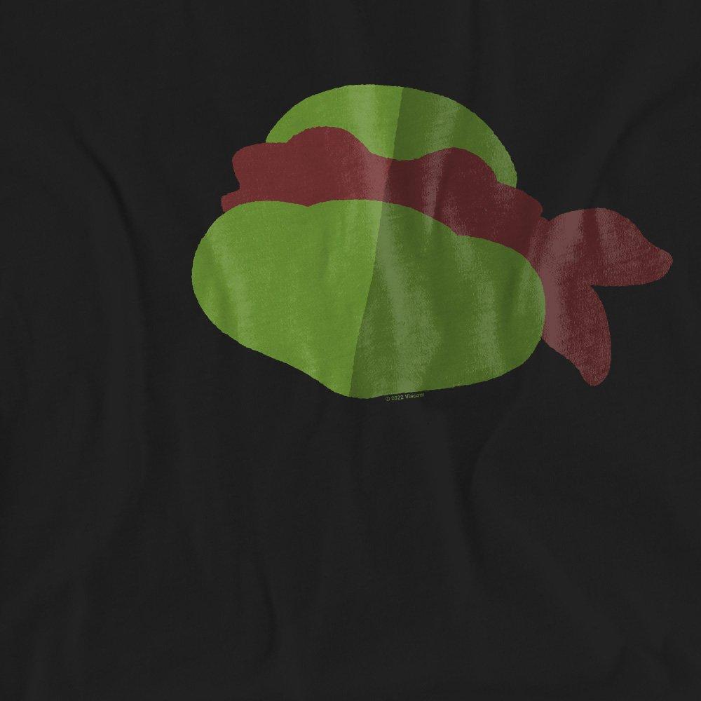 Black - Teenage Mutant Ninja Turtles - Tmnt Raph Face T-Shirt Black - 2