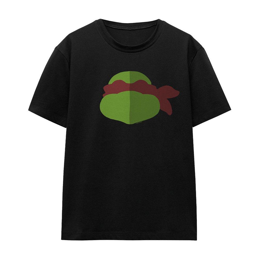 Black - Teenage Mutant Ninja Turtles - Tmnt Raph Face T-Shirt Black - 4