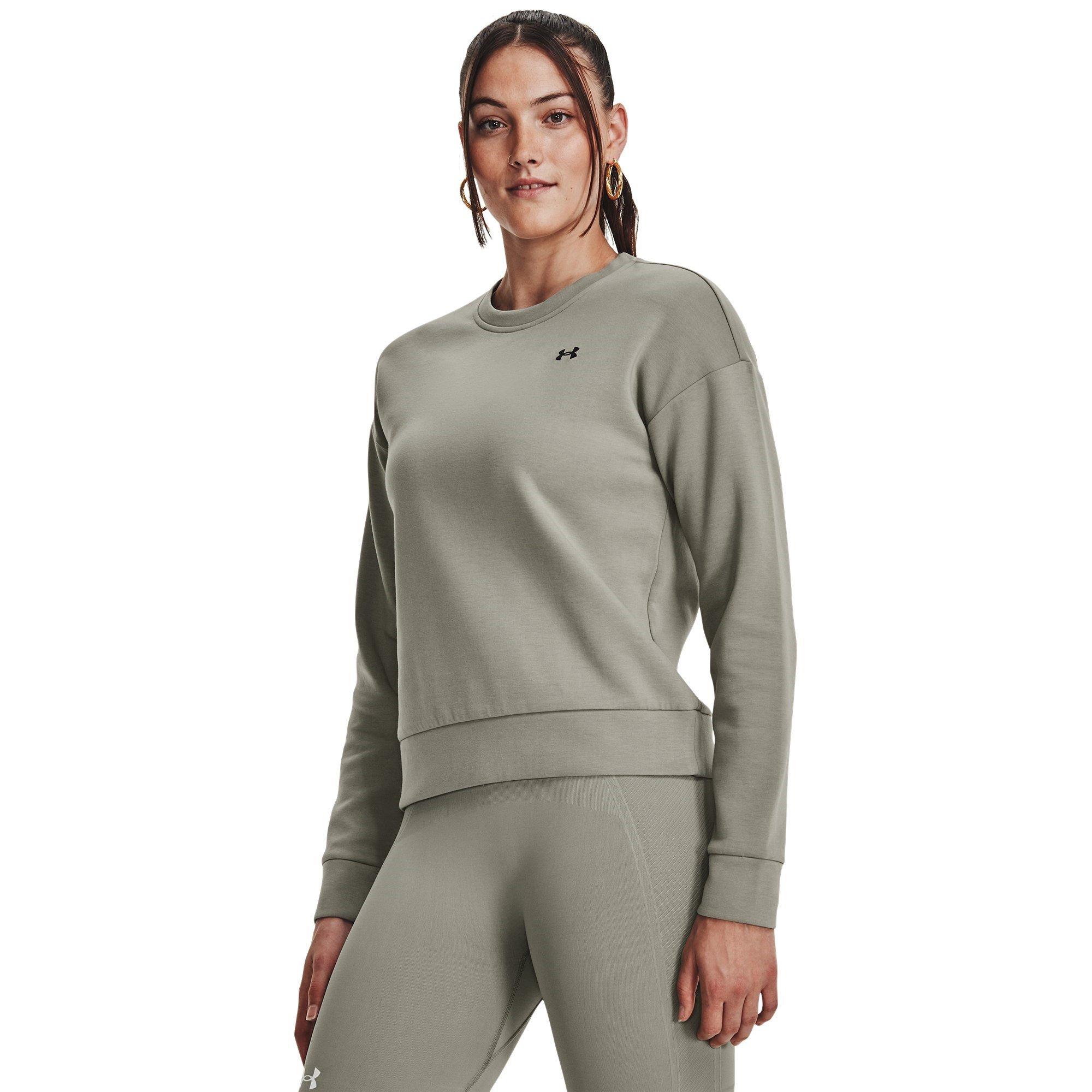 GROVE GREEN/BLA - Under Armour - Women's Crew Sweatshirt - 2