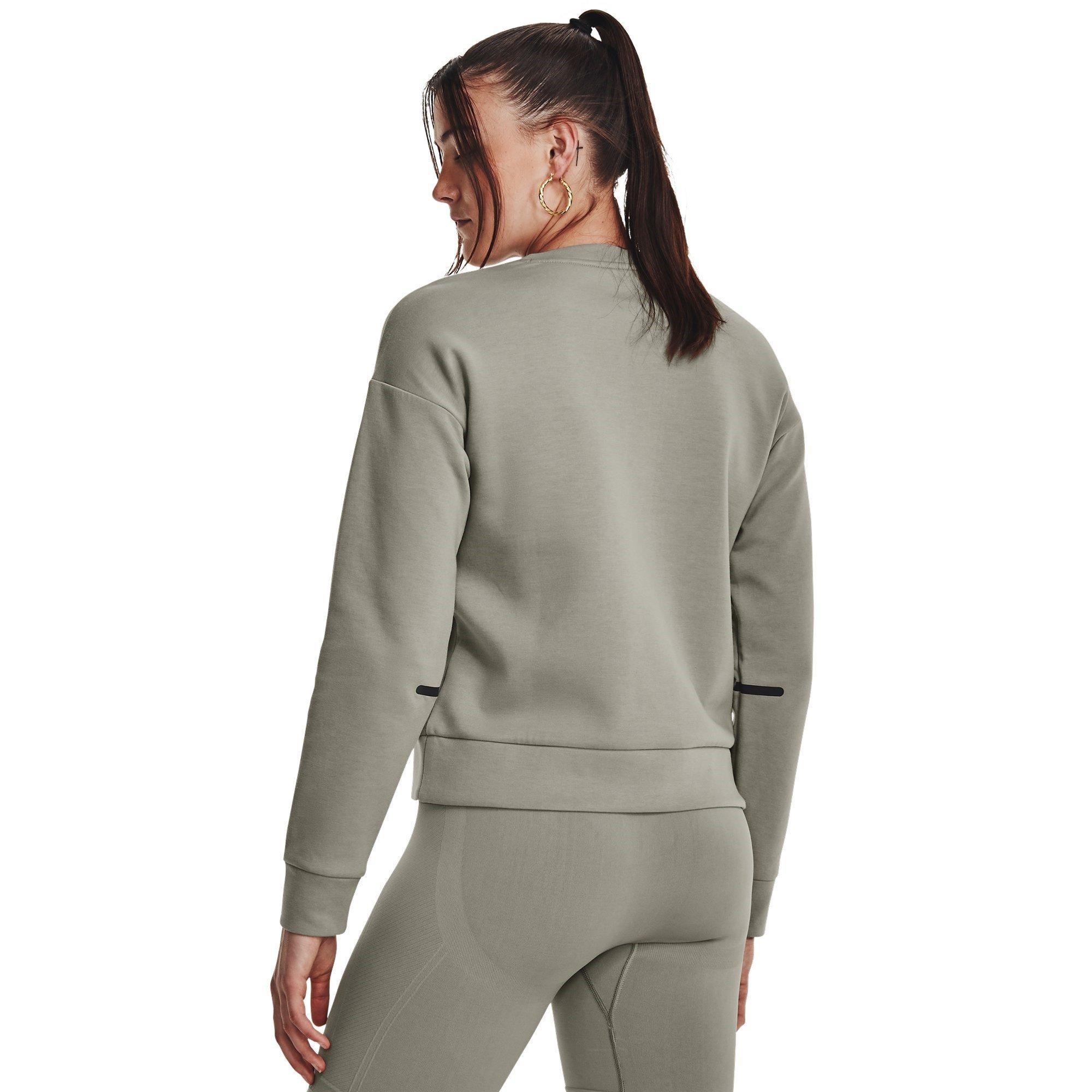 GROVE GREEN/BLA - Under Armour - Women's Crew Sweatshirt - 3