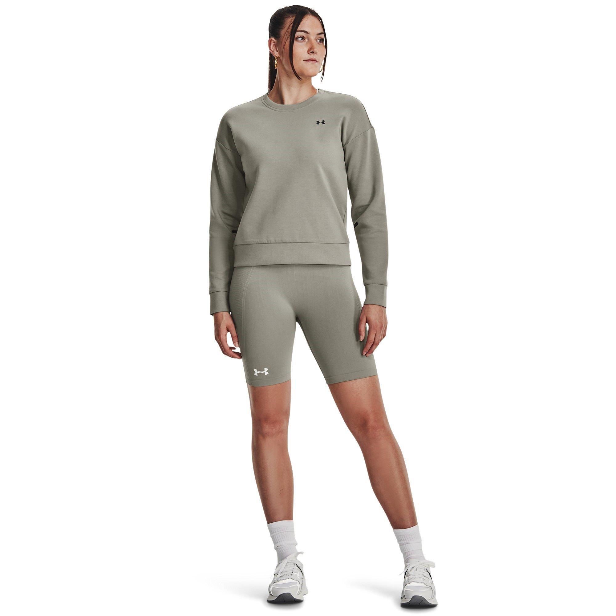 GROVE GREEN/BLA - Under Armour - Women's Crew Sweatshirt - 4