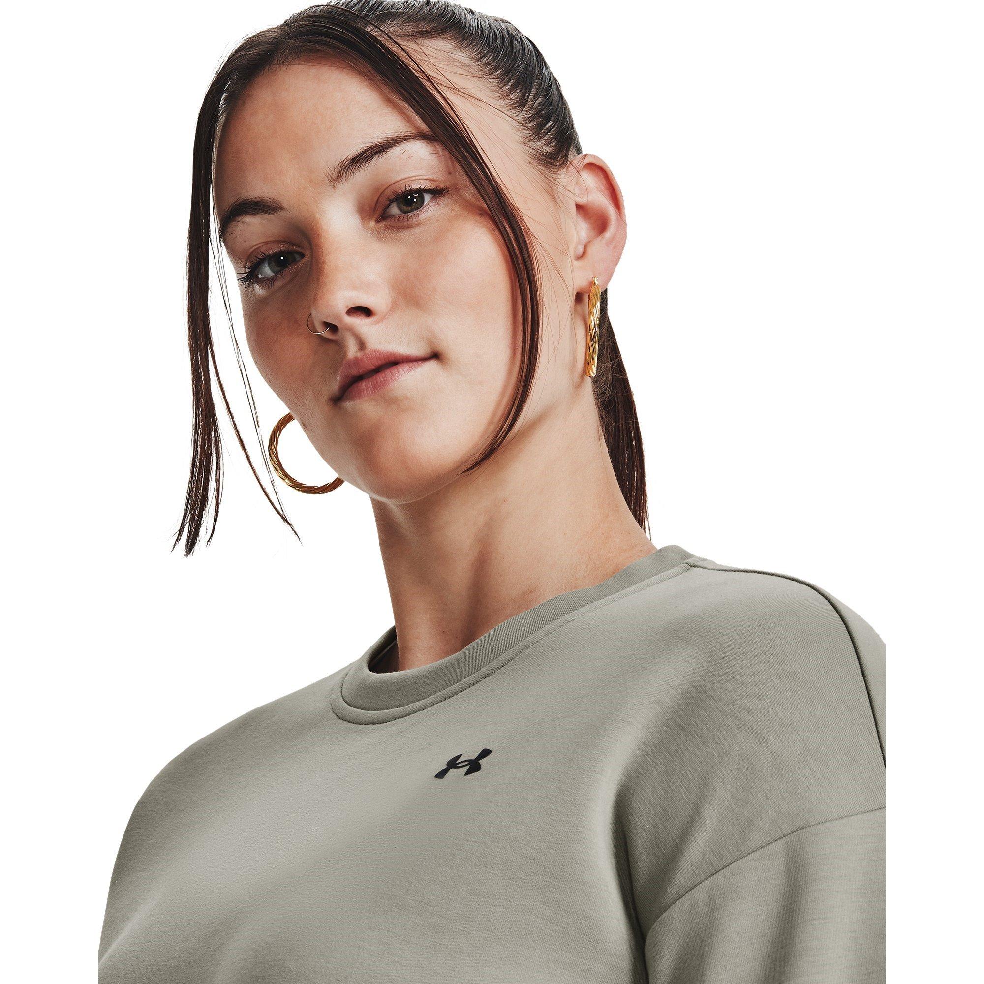 GROVE GREEN/BLA - Under Armour - Women's Crew Sweatshirt - 5
