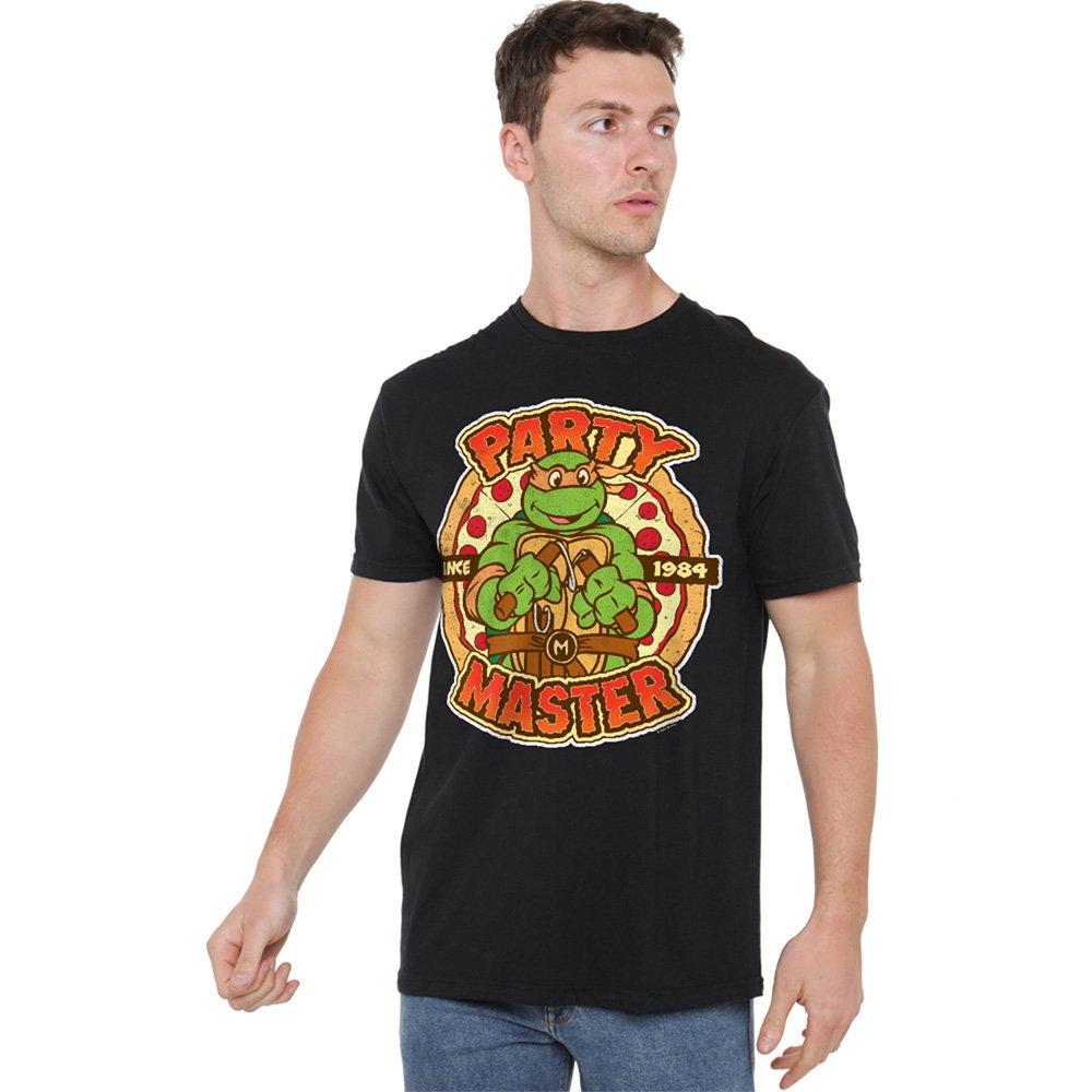Black - Teenage Mutant Ninja Turtles - Teenage Mutant Ninja Turtles Mikey Party Master T - 1