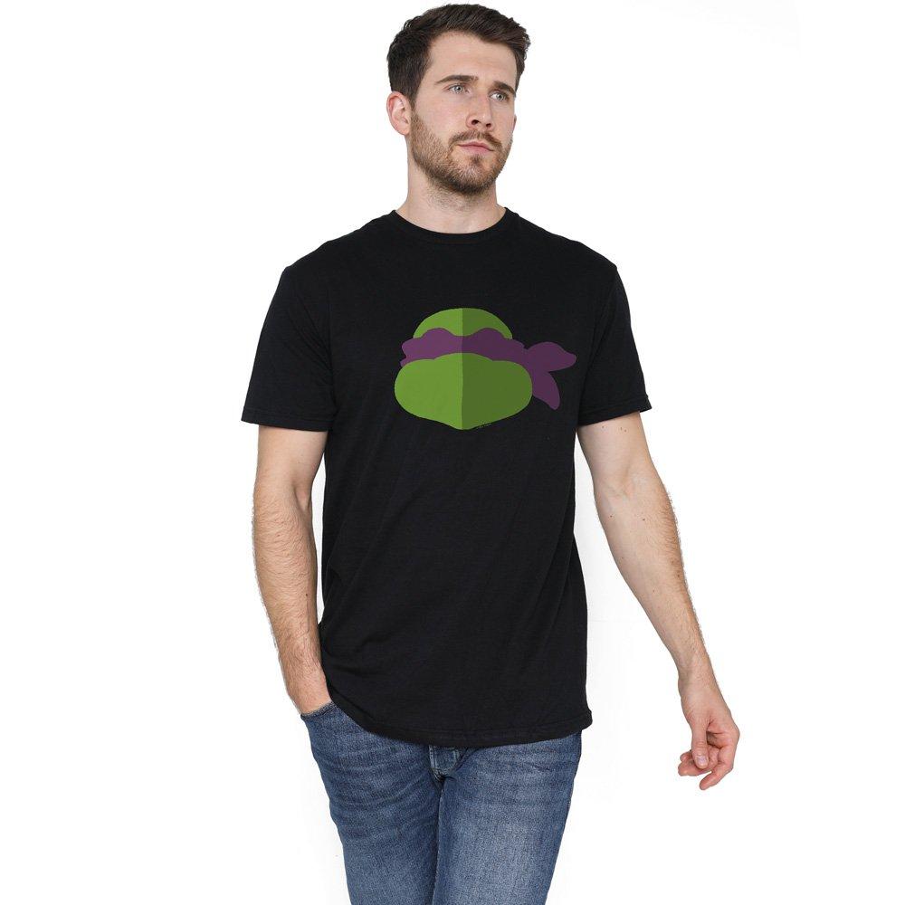 Black - Teenage Mutant Ninja Turtles - TMNT Donnie Face Unisex Adult T Shirt Black - 1