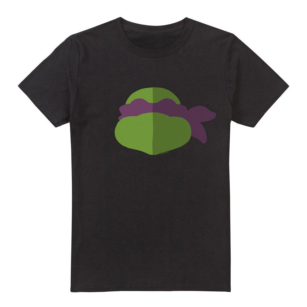 Black - Teenage Mutant Ninja Turtles - TMNT Donnie Face Unisex Adult T Shirt Black - 4