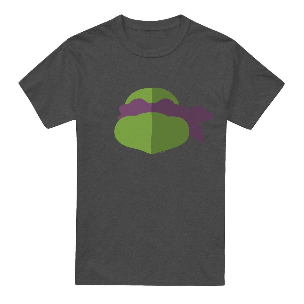 Charcoal - Teenage Mutant Ninja Turtles - Tmnt Donnie Face-Uk Heather-Charcoal - 4