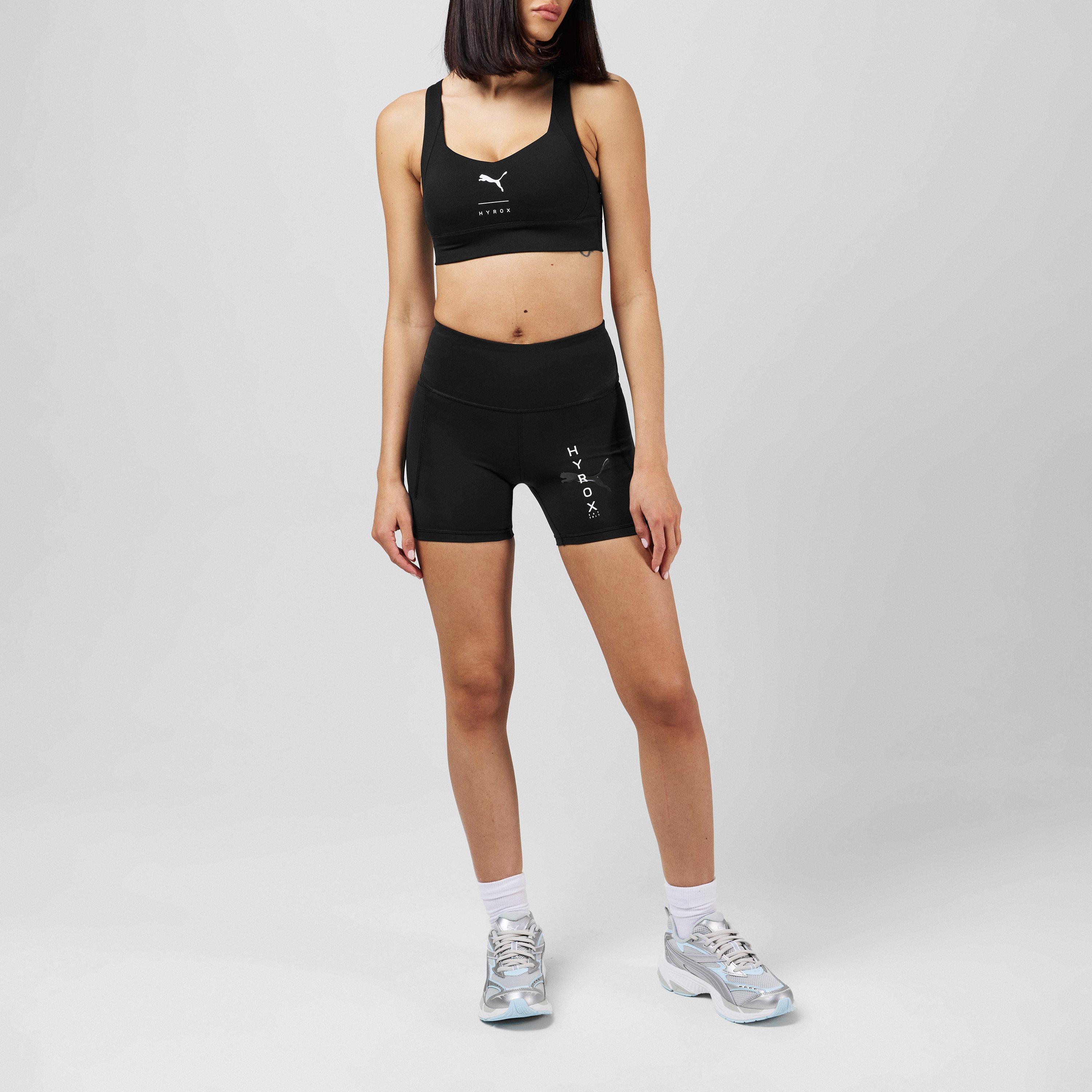 Puma Black - Puma - HYROX World Power Medium Impact Sports Bra - 4