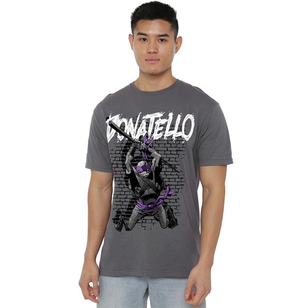 Charcoal - Teenage Mutant Ninja Turtles - Tmnt Tmnt Donatello T Shirt Charcoal - 1
