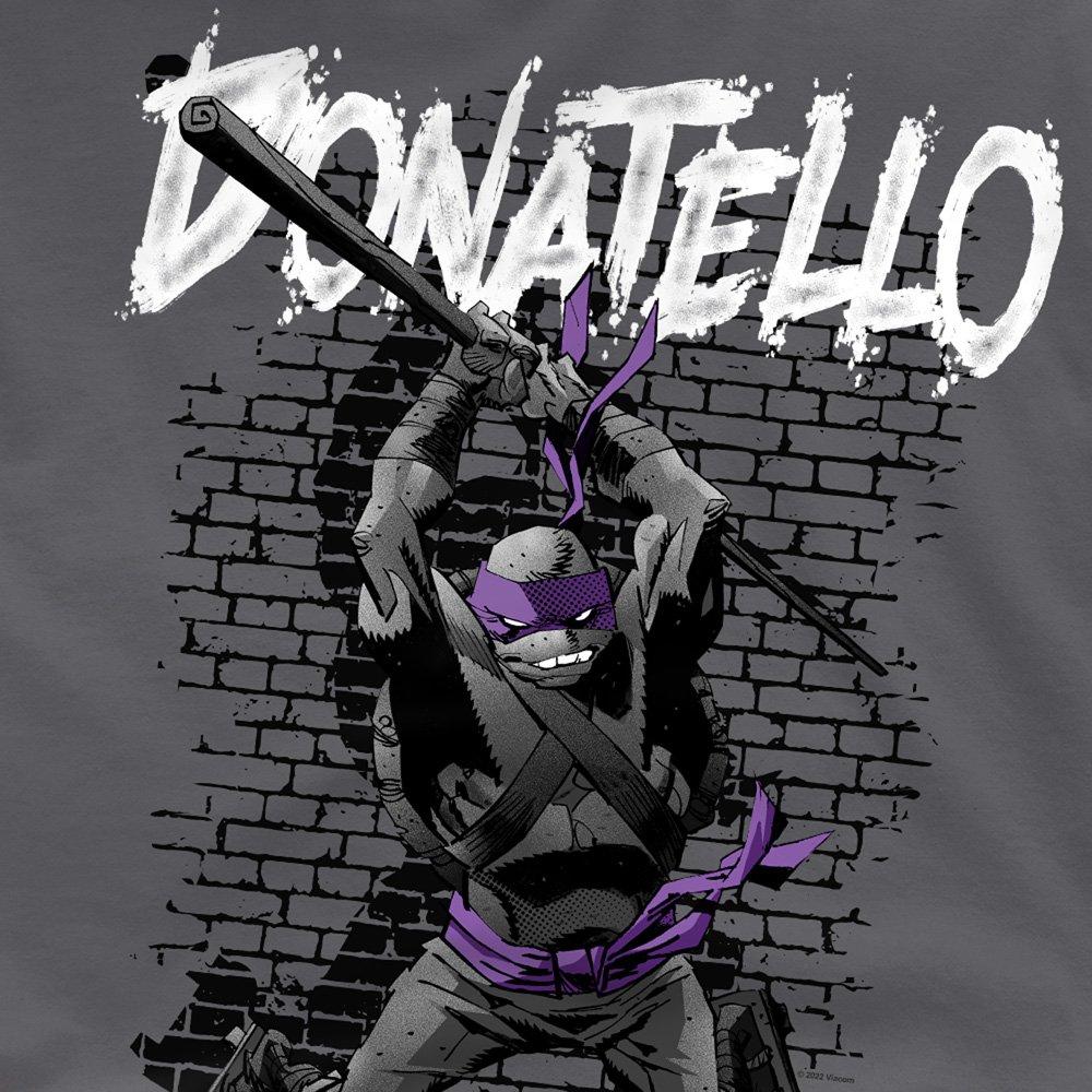 Charcoal - Teenage Mutant Ninja Turtles - Tmnt Tmnt Donatello T Shirt Charcoal - 2