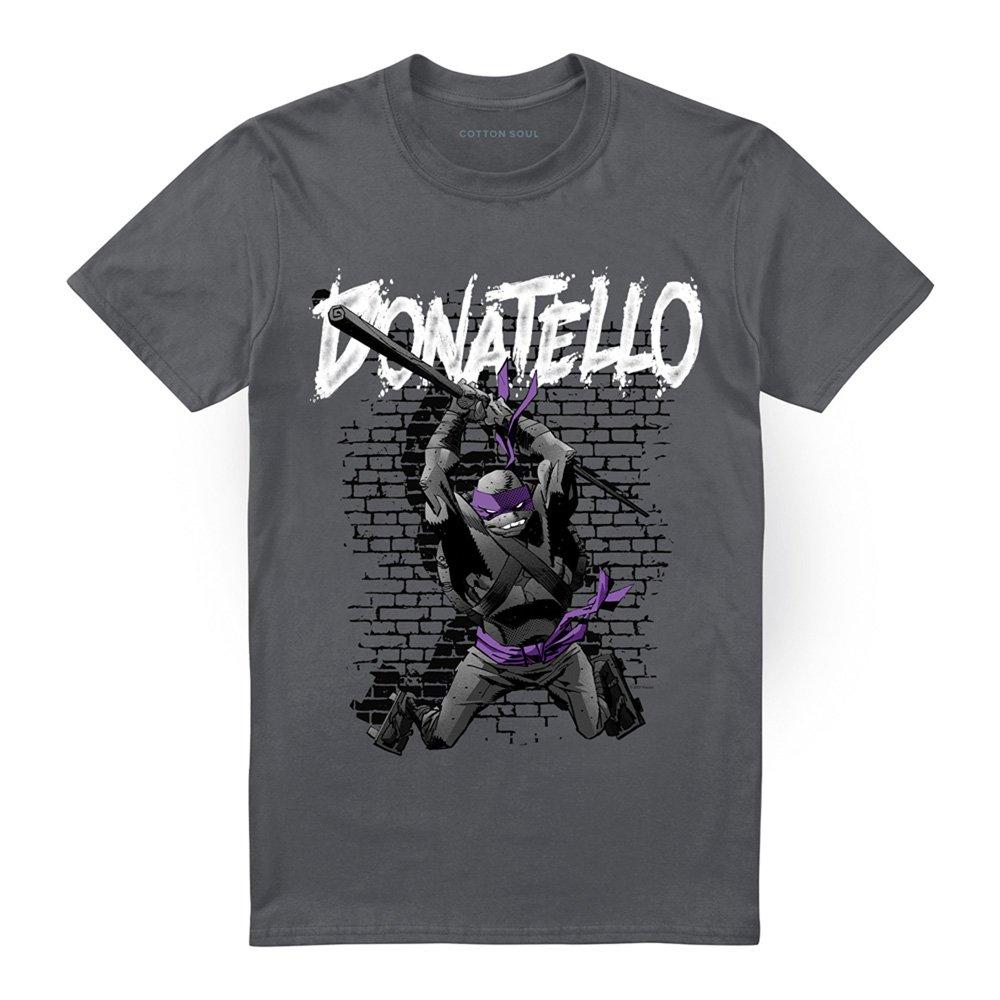 Charcoal - Teenage Mutant Ninja Turtles - Tmnt Tmnt Donatello T Shirt Charcoal - 4