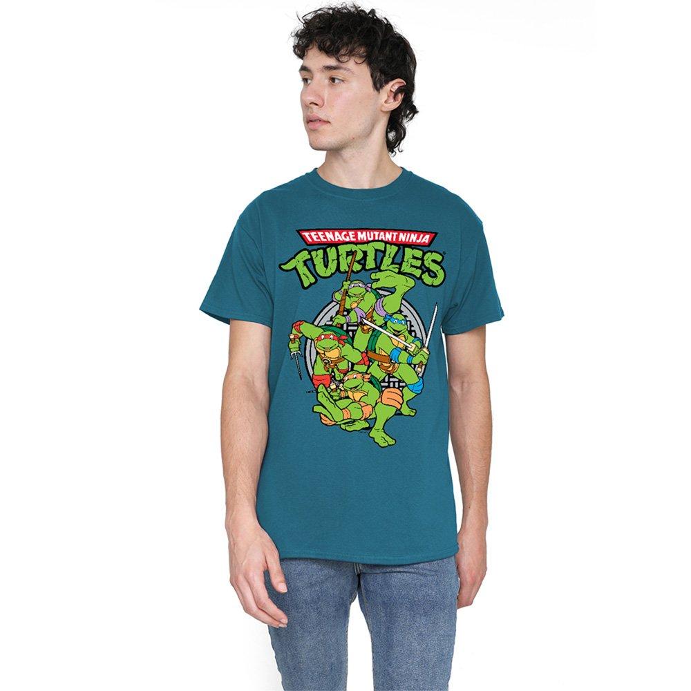 Grey - Teenage Mutant Ninja Turtles - Tmnt Tmnt Group T Shirt Athletic Heather - 1