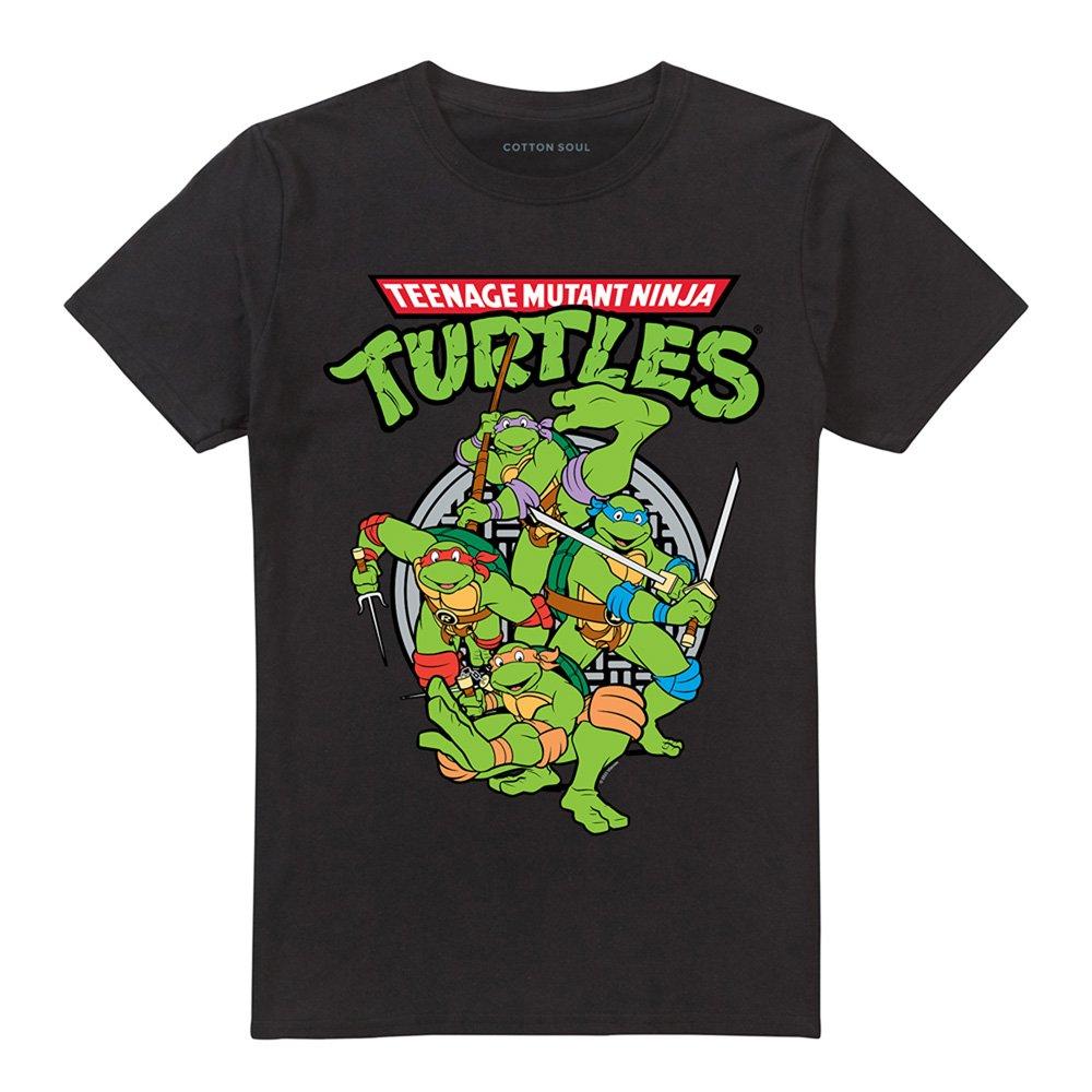 Black - Teenage Mutant Ninja Turtles - Teenage Mutant Ninja Turtles Tmnt Group T Shirt B - 4