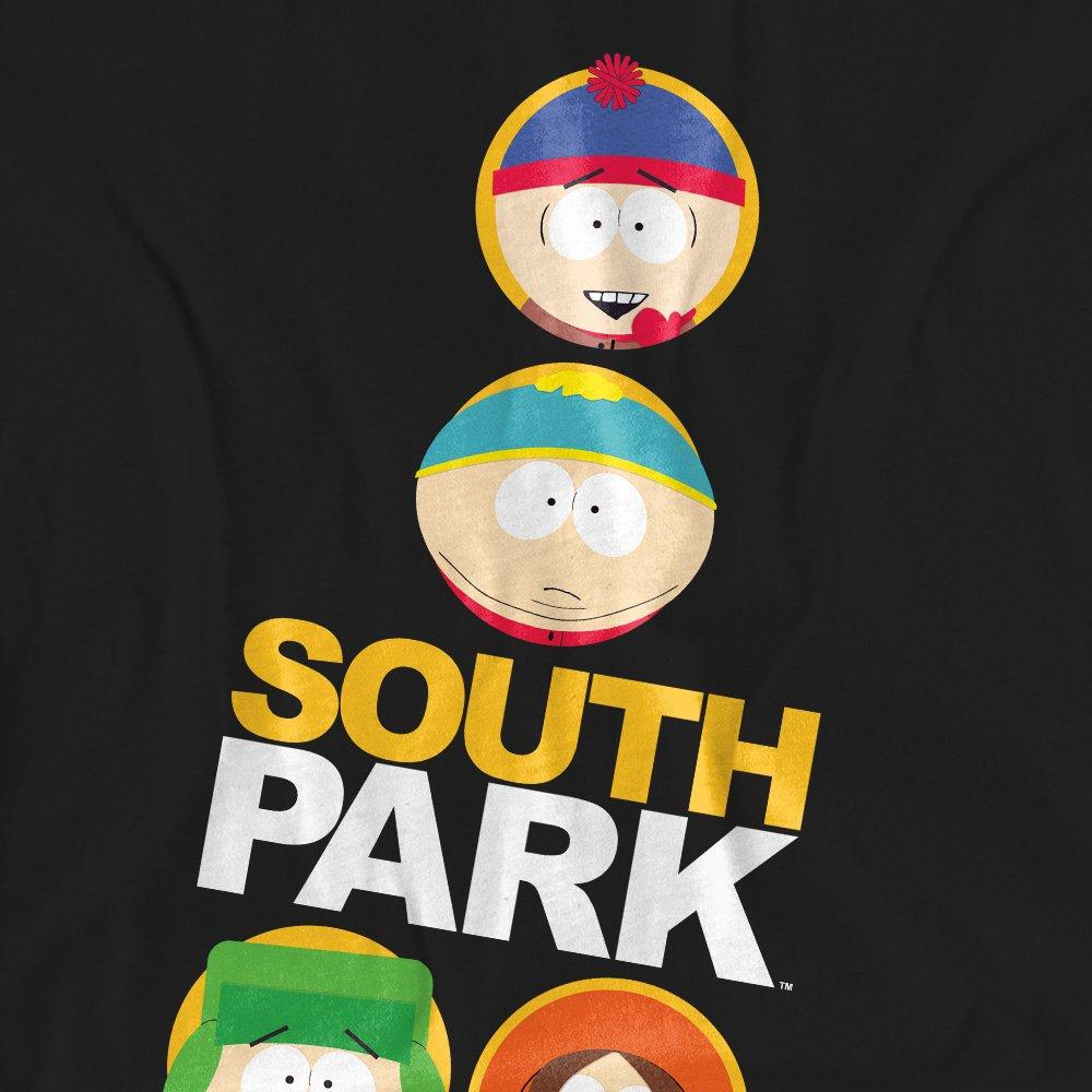 Black - South Park - South Park Solid Circles T-Shirt Black - 2