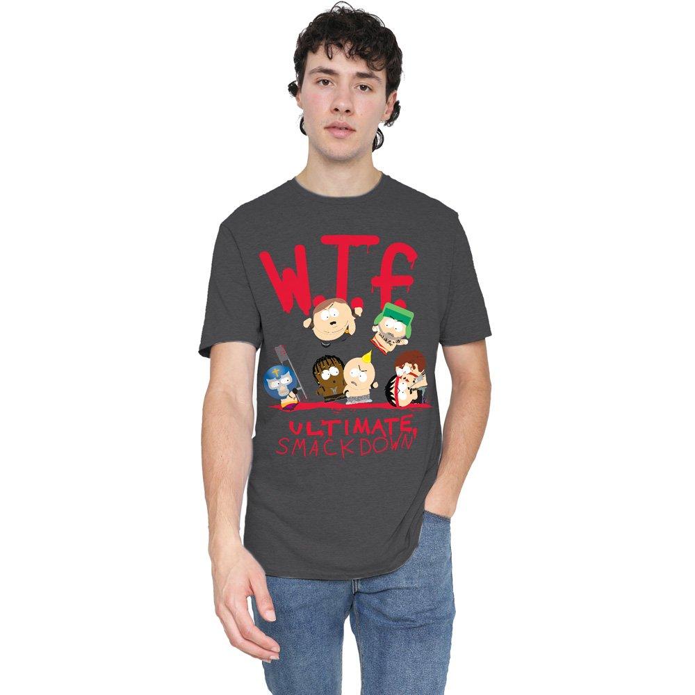 Charcoal - South Park - South Park Wtf Ultimate Smallackdown-Adult Heather - 1