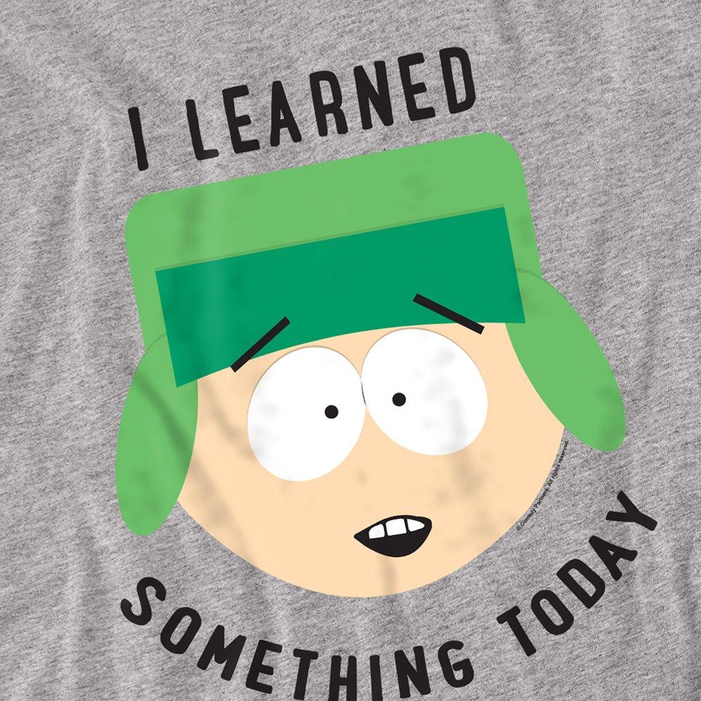 Grey - South Park - South Park I Learned Something Today Long Sleeve T - 2