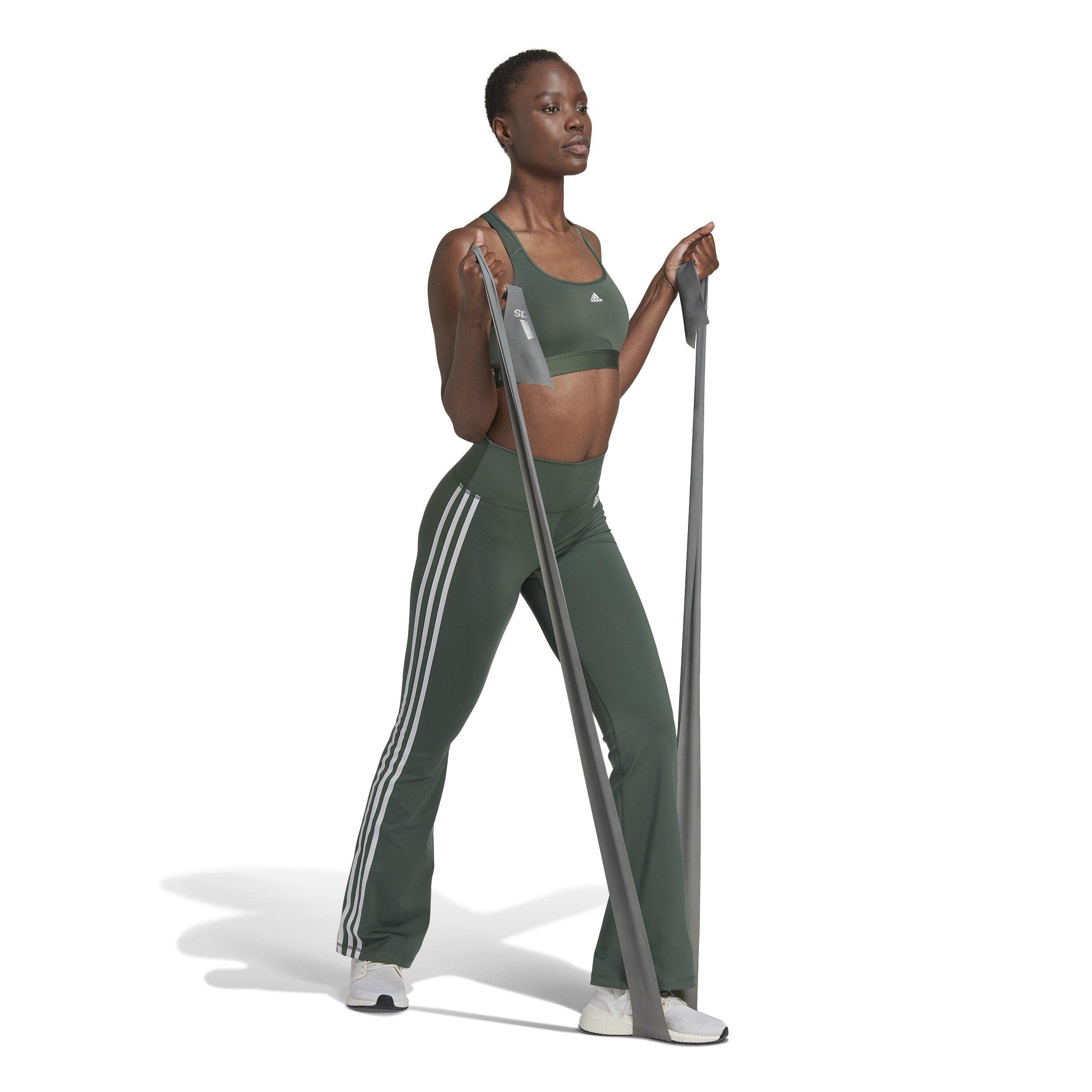 Oxyde vert - adidas - Powerreact Training Medium Support Sports Bra Womens - 5