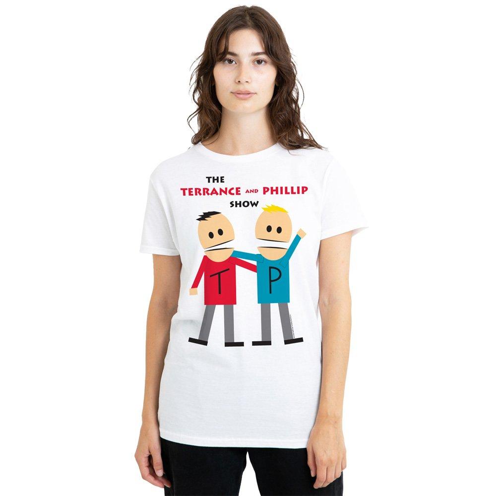 White - South Park - South Park Terrance And Phillip T-Shirt White - 1