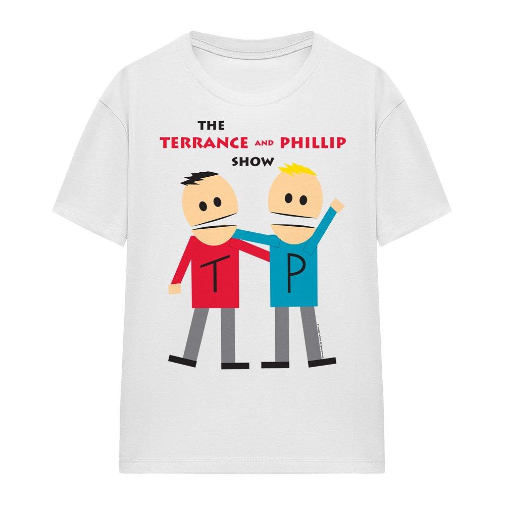 White - South Park - South Park Terrance And Phillip T-Shirt White - 4