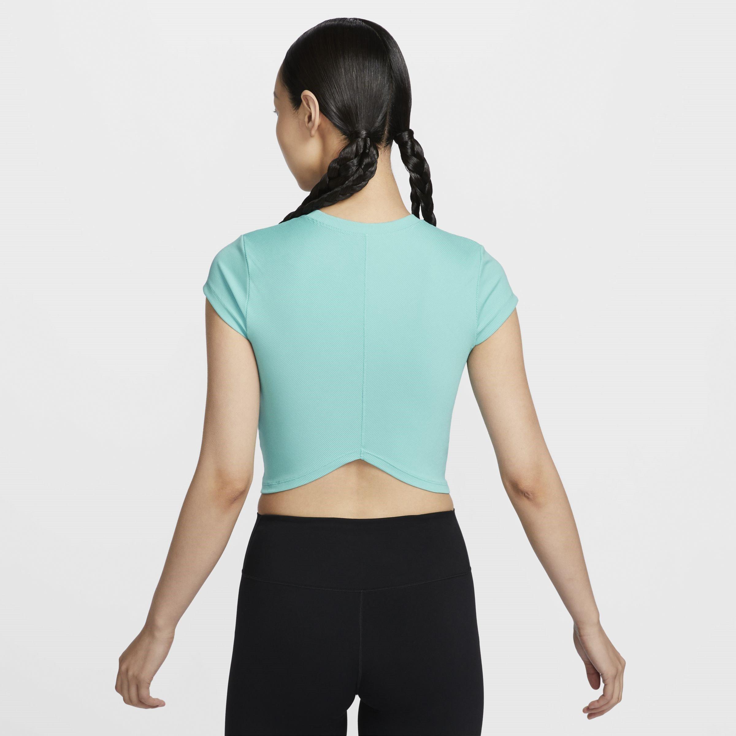 Green Frost/Wht - Nike - Rib Capsule Short Sleeved T-Shirt - 2