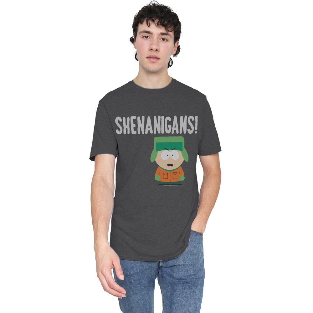 Charcoal - South Park - South Park The Knock-Off-Uk Heather-Charcoal - 1