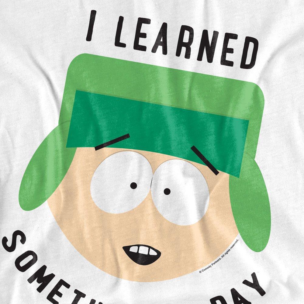 White - South Park - South Park I Learned Something Today T-Shirt Whit - 2