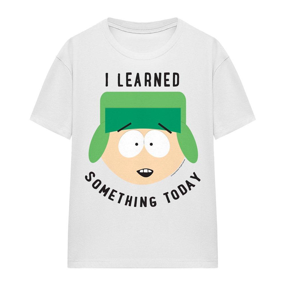 White - South Park - South Park I Learned Something Today T-Shirt Whit - 4
