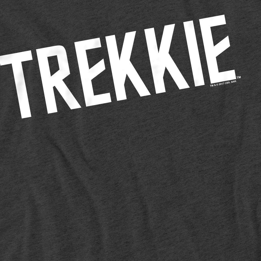 Charcoal - Star Trek - Star Trek Trekkie-Adult Heather Black - 2