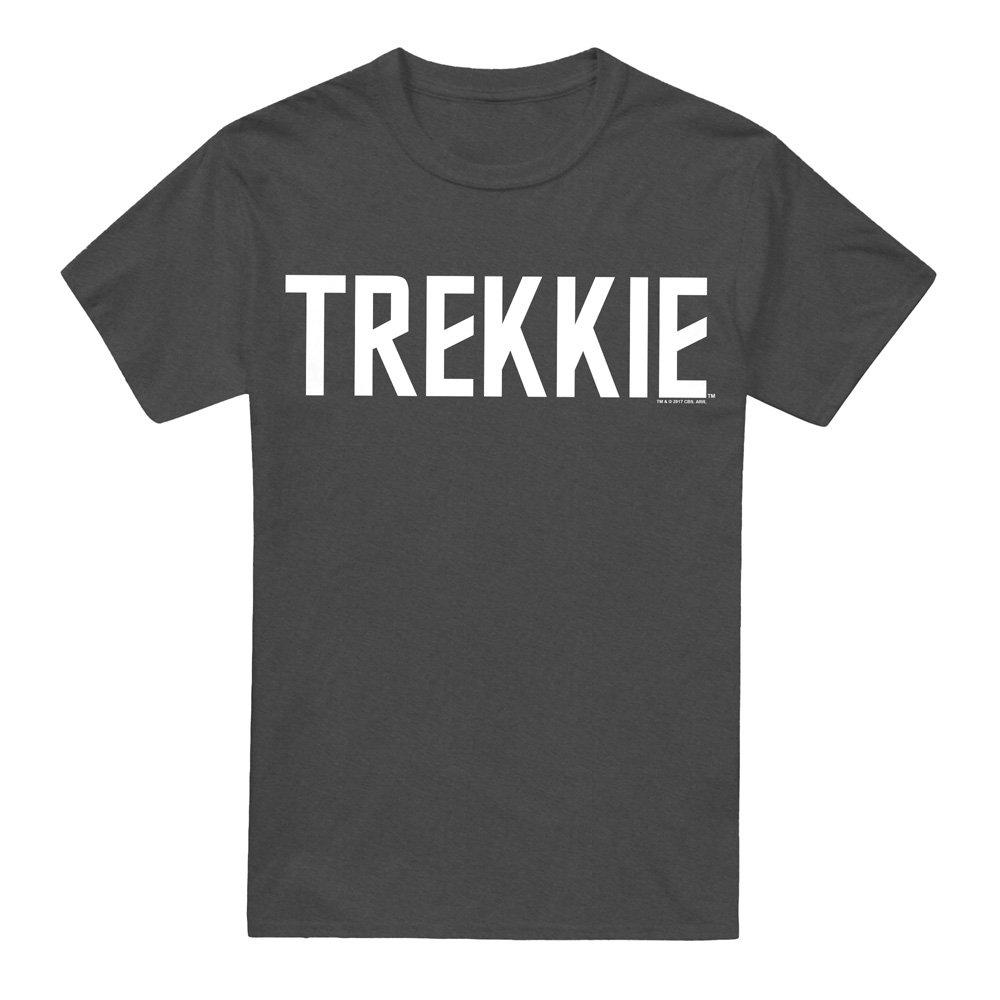 Charcoal - Star Trek - Star Trek Trekkie-Adult Heather Black - 4