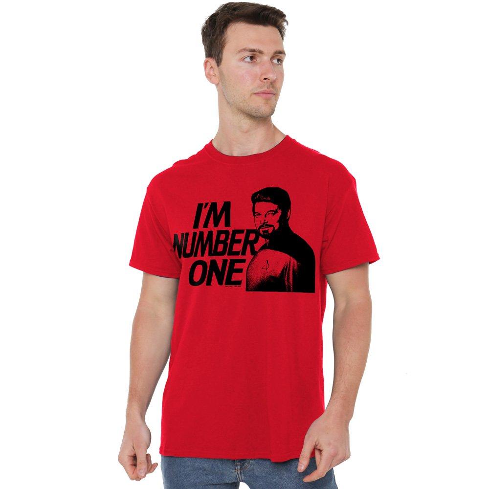 Red - Star Trek - Star Trek Im Number One Unisex T Shirt Red - 1